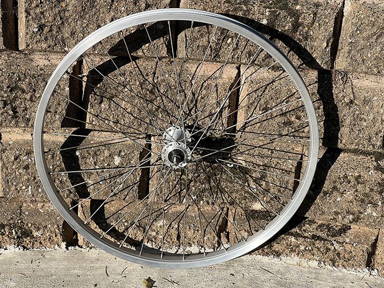 24-inch front wheel